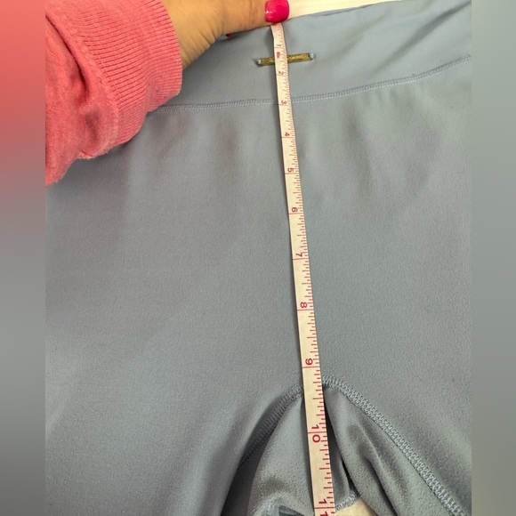 Gymshark x Whitney Simmons light Blue High-Waisted mesh detail Leggings XS - Picture 12 of 16